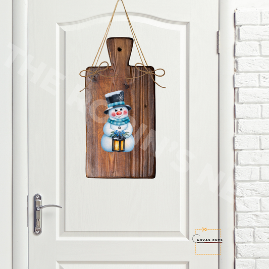 Snowflake the Snowman – Winter Lantern Glow