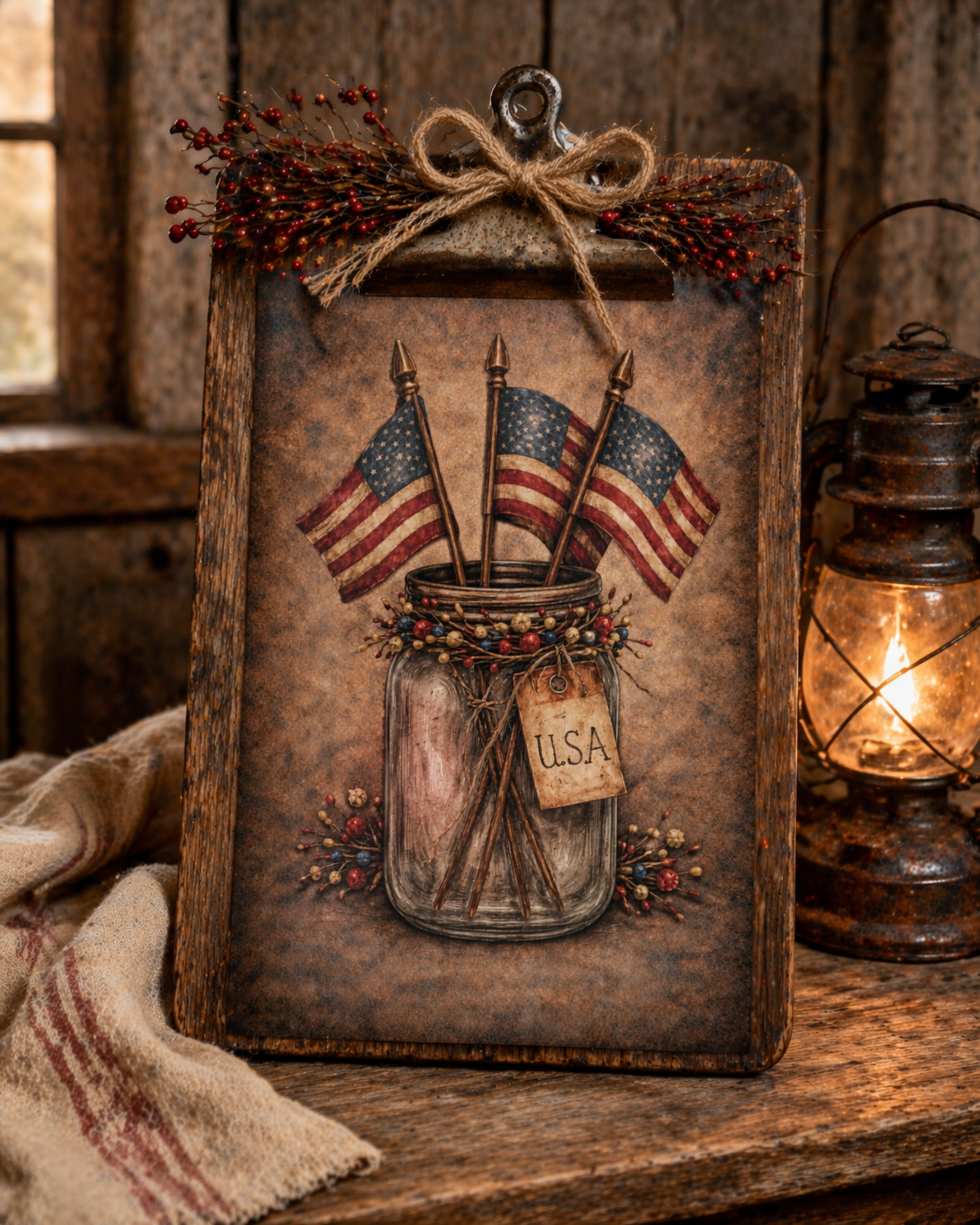 Primitive Americana Canvas Prints Bundle 50% off Special