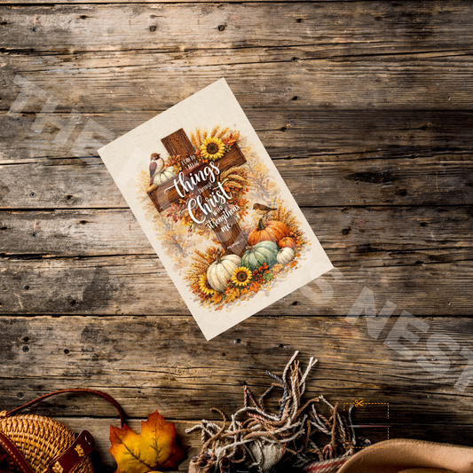 Fall Cross – “I Can Do All Things…”