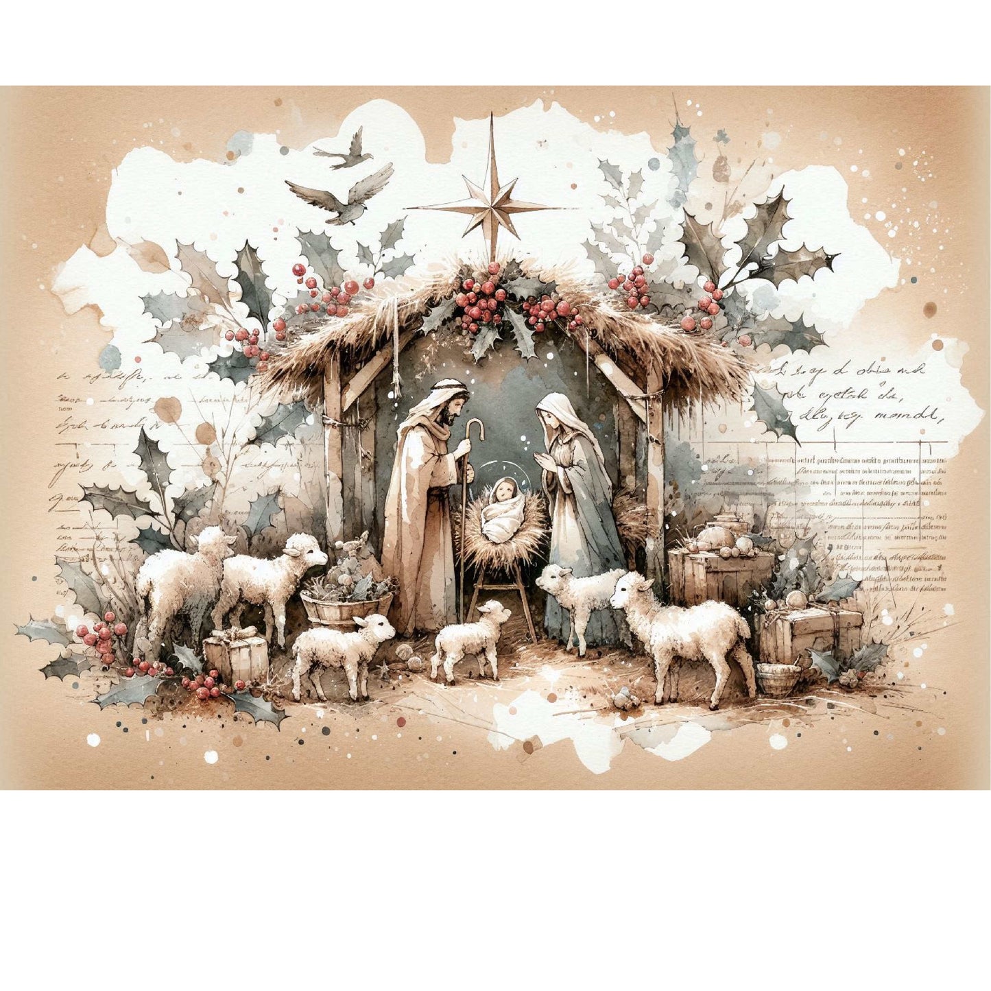 Nativity #2 Canvas