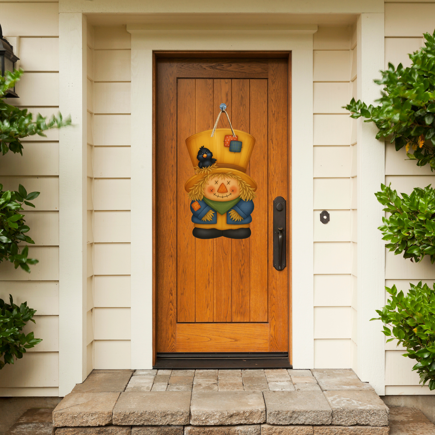 Harvest Sammy Scarecrow – DIY Printed Canvas for Fall Door Hangers & Craft Shows