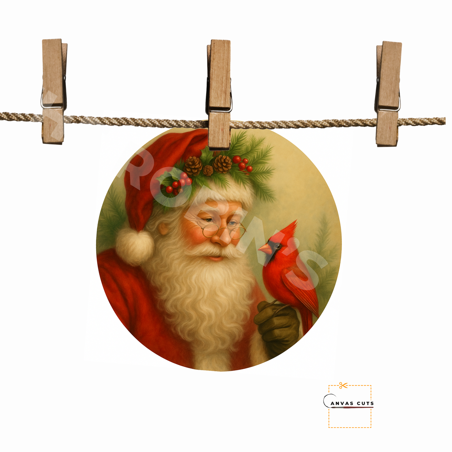 Santa and a Special Visitor