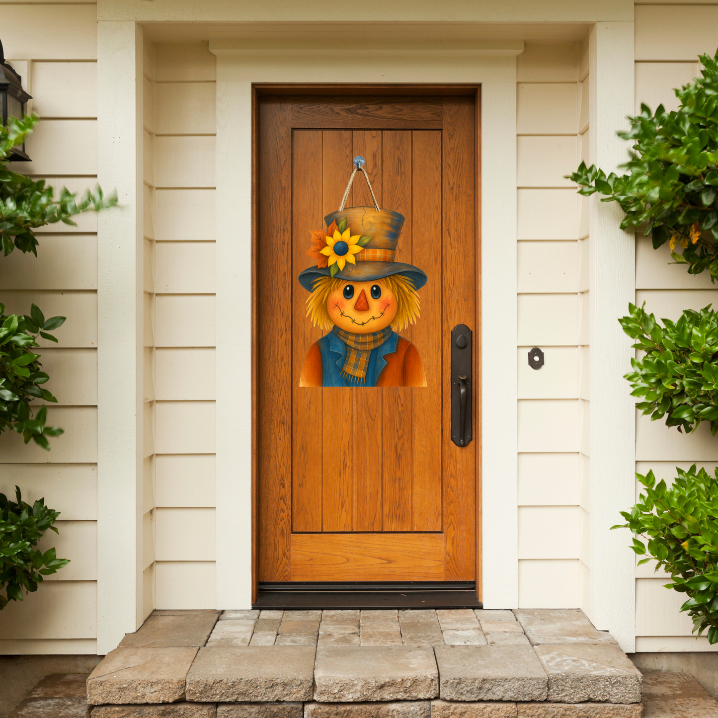 Spencer the Scarecrow – DIY Fall Canvas for Door Hangers & Craft Show Favorites