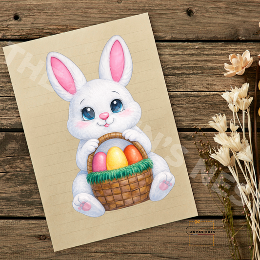 Piper the Bunny – Easter Basket Joy