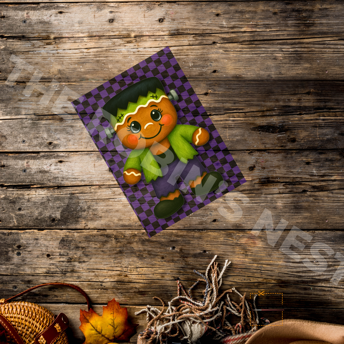 Gingy-stein the Frankenstein Gingerbread Man