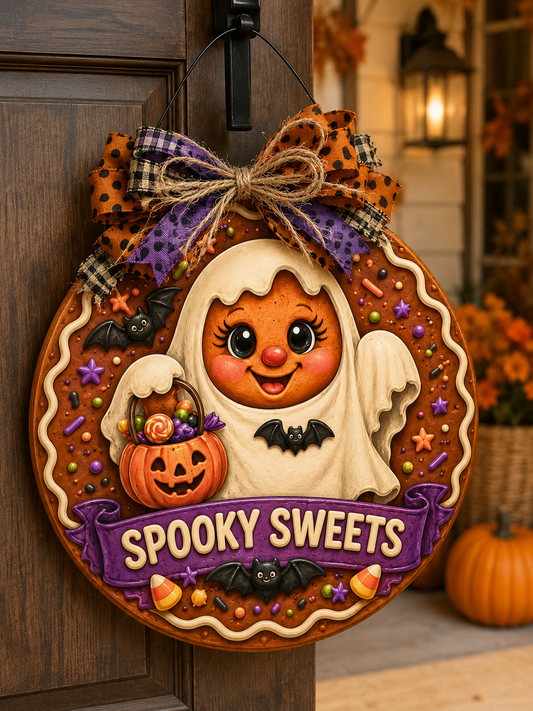 Halloween Gingerbread Canvas Bundle | Witch - Frankie - Ghost DIY Canvas Cuts | Halloween Decor (Copy)