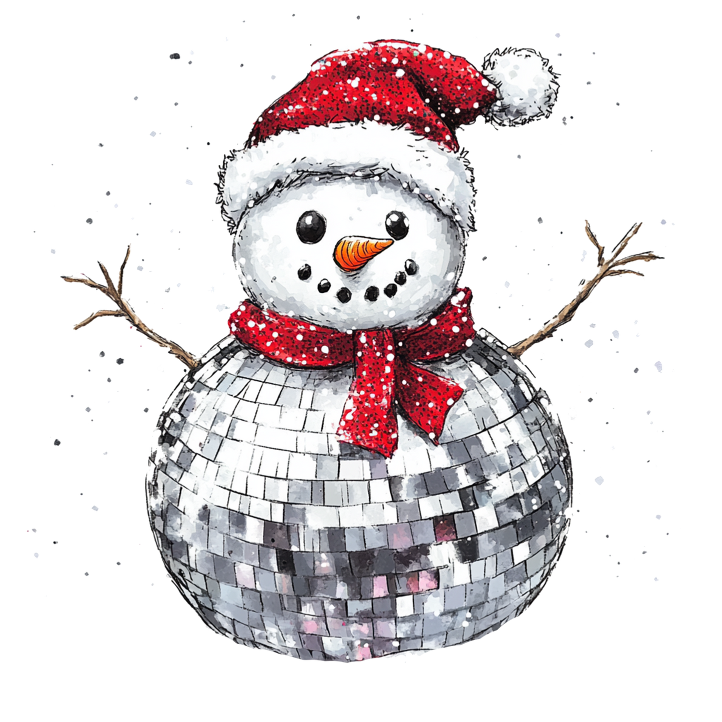 Disco Snowman