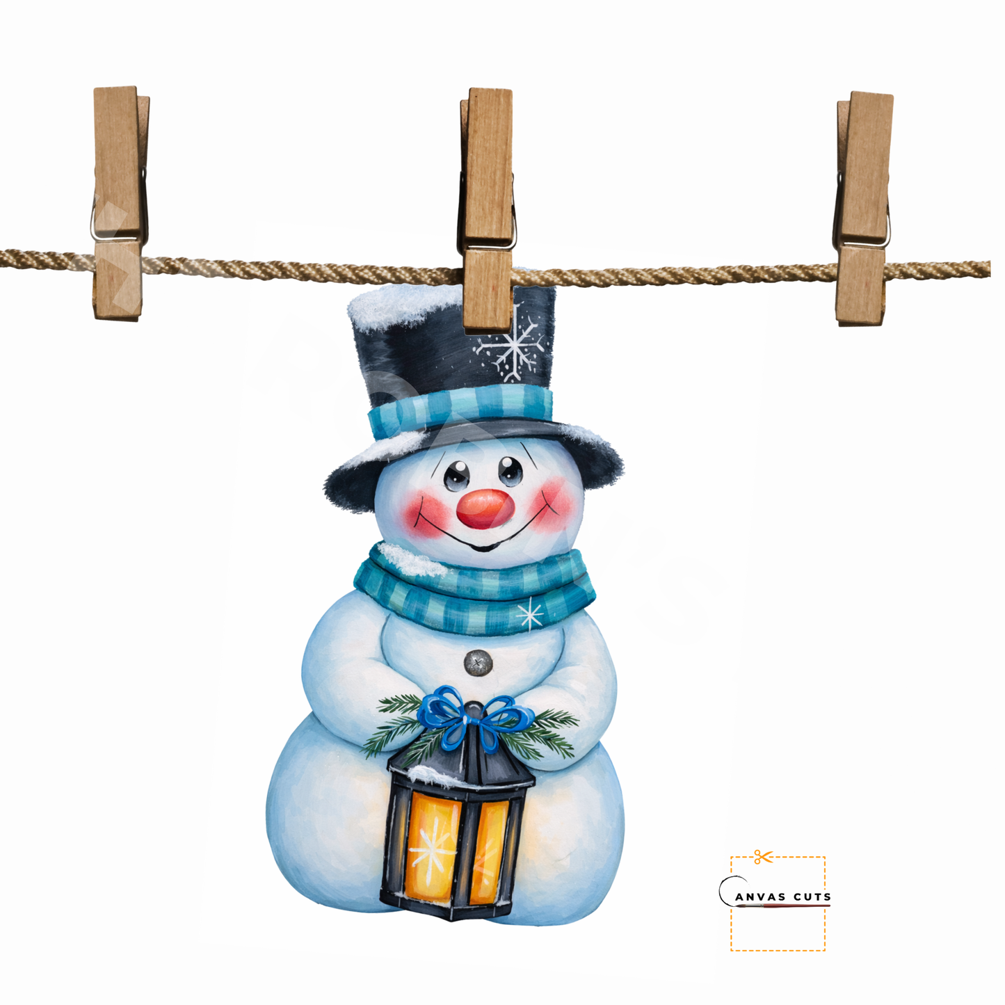 Snowflake the Snowman – Winter Lantern Glow