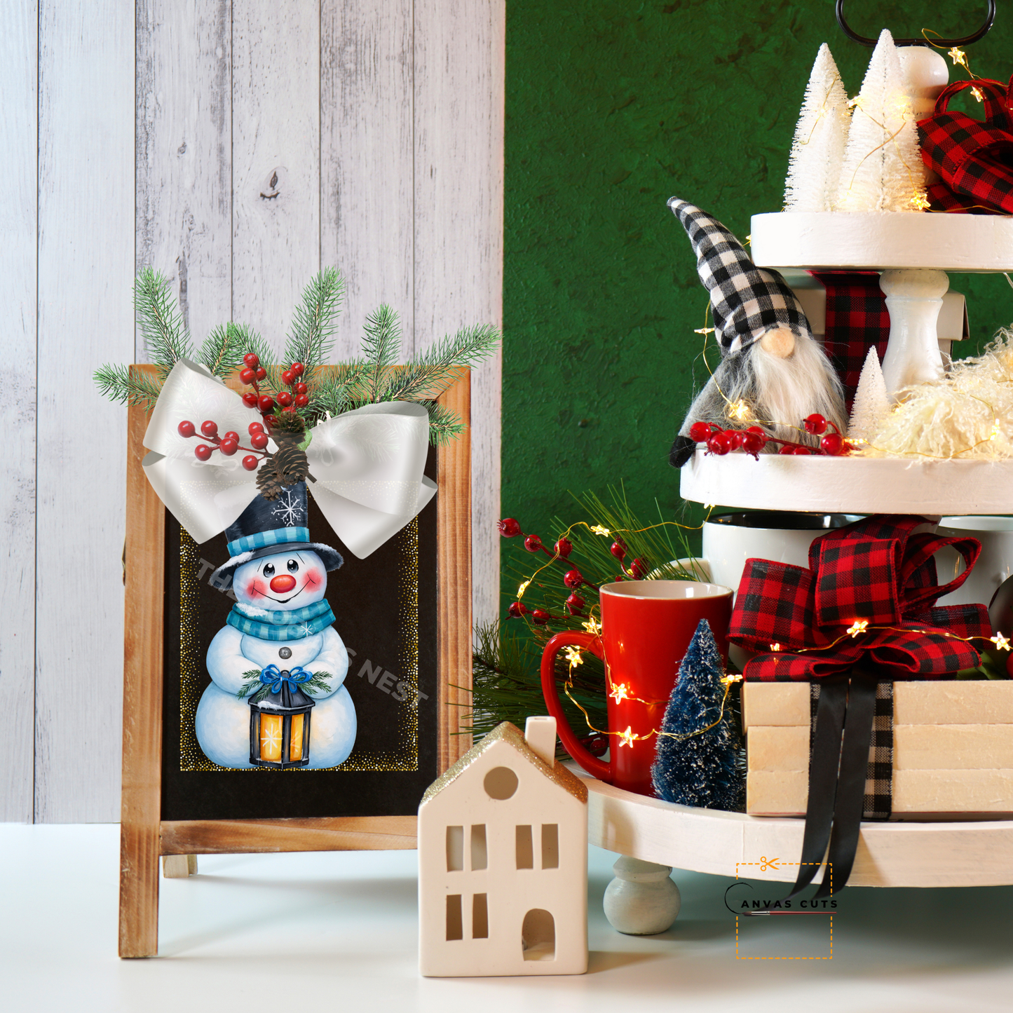 Snowflake the Snowman – Winter Lantern Glow