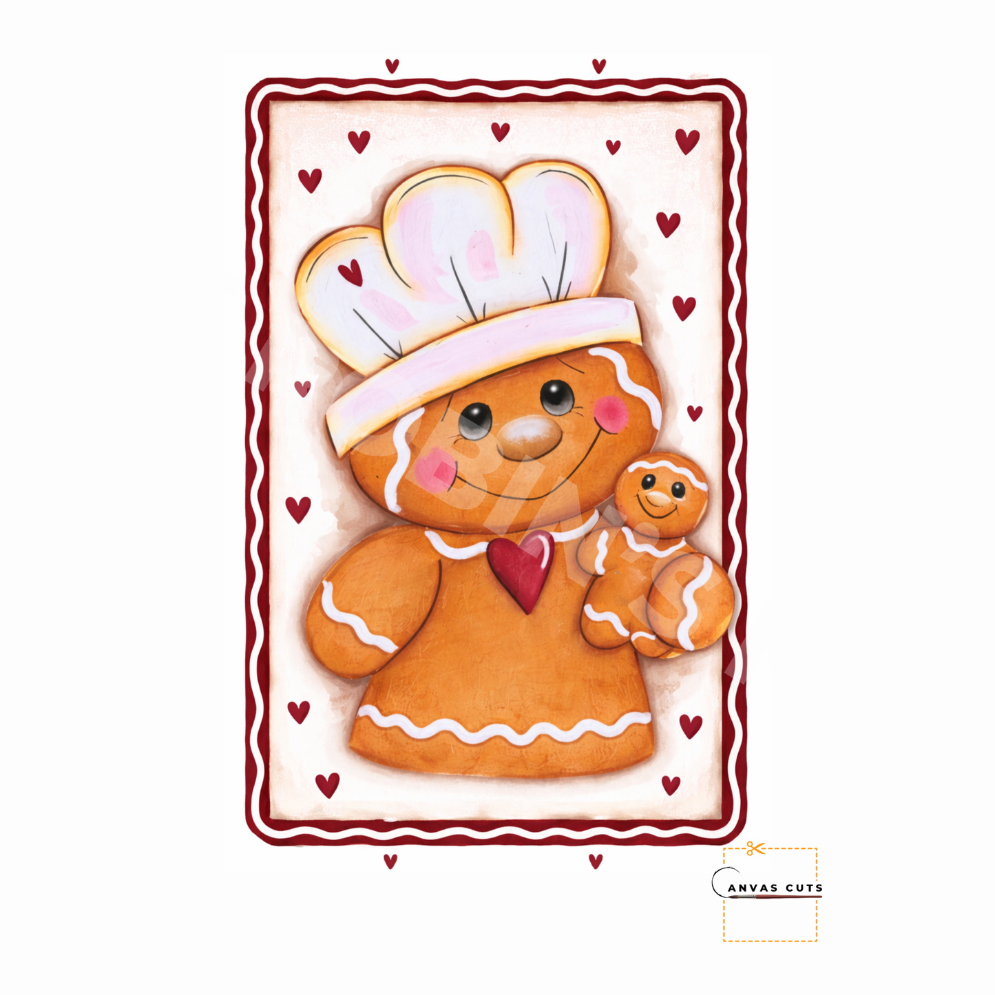 Ginger Baking – surrounded by hearts