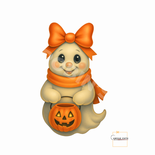 Rosie the Boo-tiful Bow Ghost