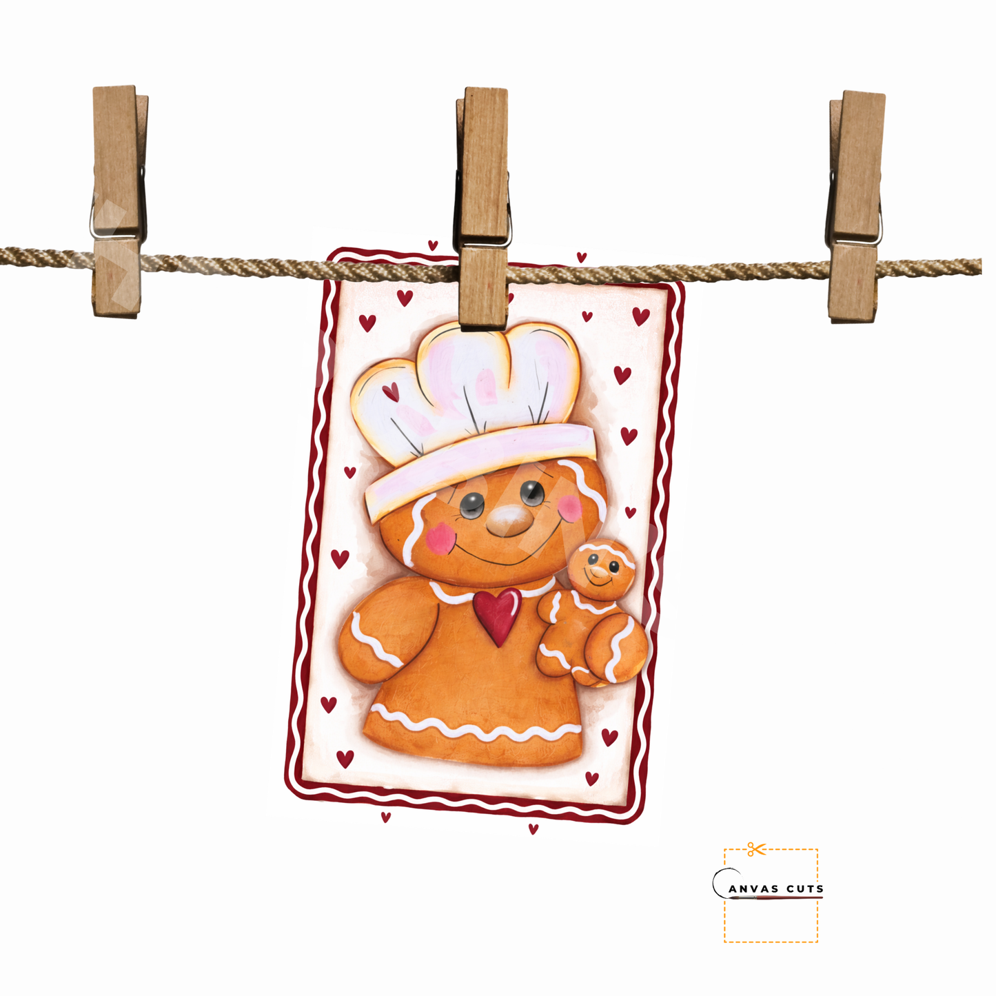 Ginger Baking – surrounded by hearts