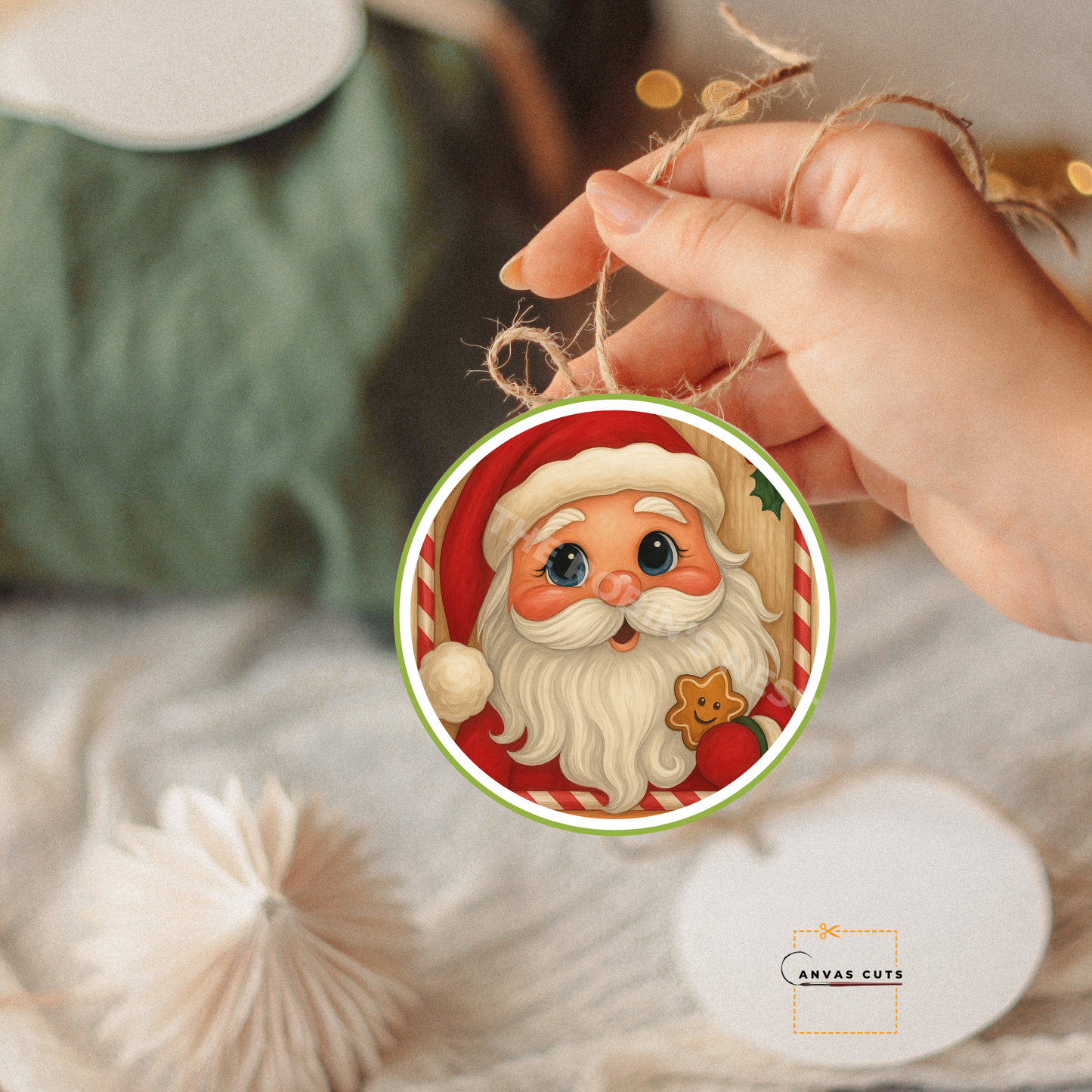 Santa Believe – Personalizeable Canvas Cut for DIY Crafting, Home Décor & Craft Shows (Copy)
