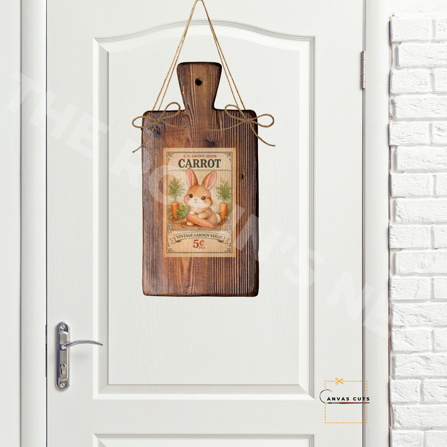 Carrot Seed Pouch – Easter Bunny