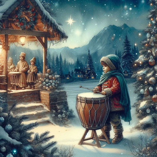 Drummer Boy #3 Canvas