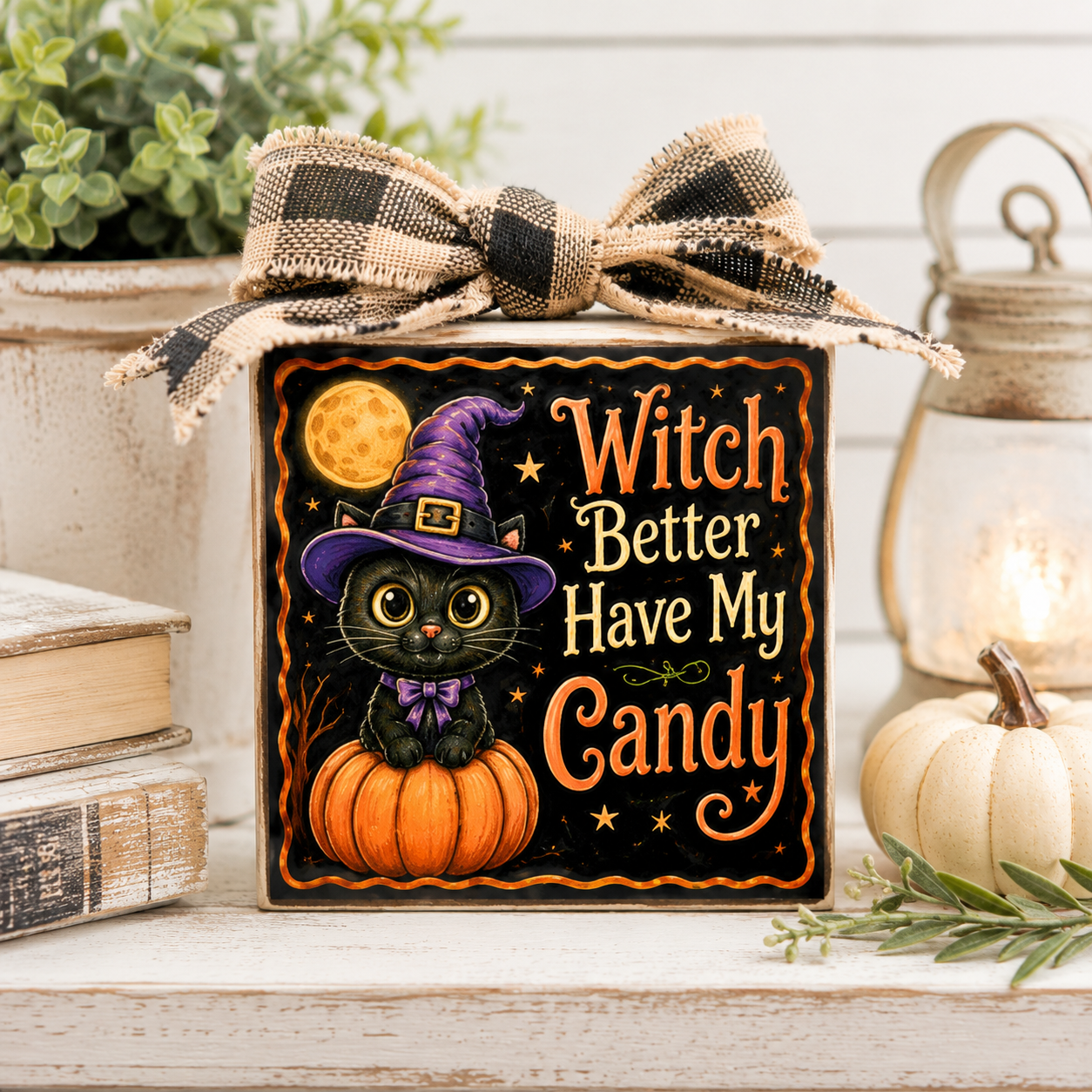 Halloween Canvas Prints 4x4 Bundle 50% Off - DIY Canvas Cuts 9 Prints