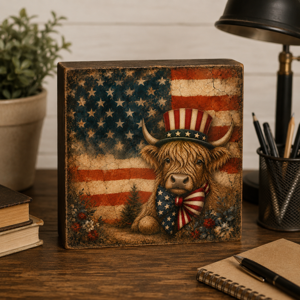 Americana USA 4x4 Canvas Prints Bundle 50% off Special ($75 value)