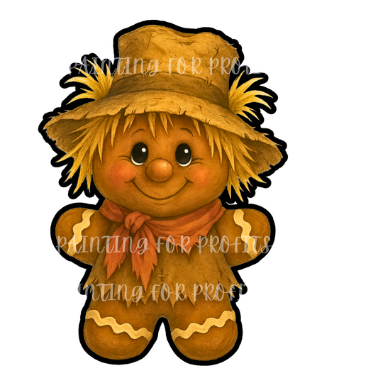 Snaps - The Ginger Scarecrow -  Printed Fine Art Canvas for DIY Crafting, Halloween Décor & Craft Shows (Copy)