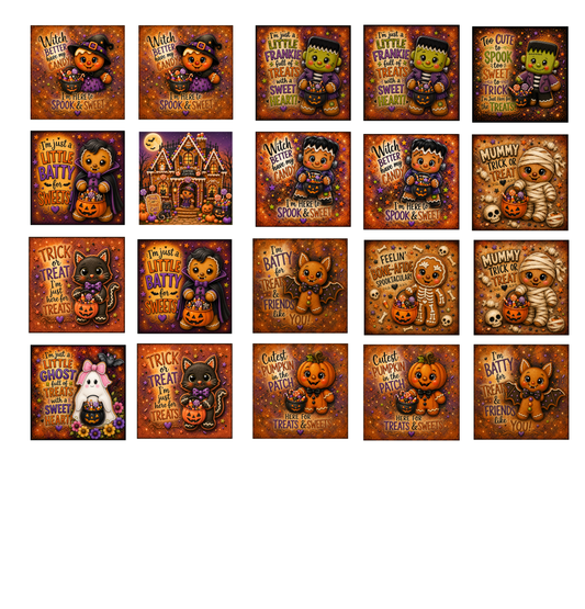 Halloween Gingerbread Launch Bundle | 29 Premium Canvas Prints | Limited-Time Introductory Offer