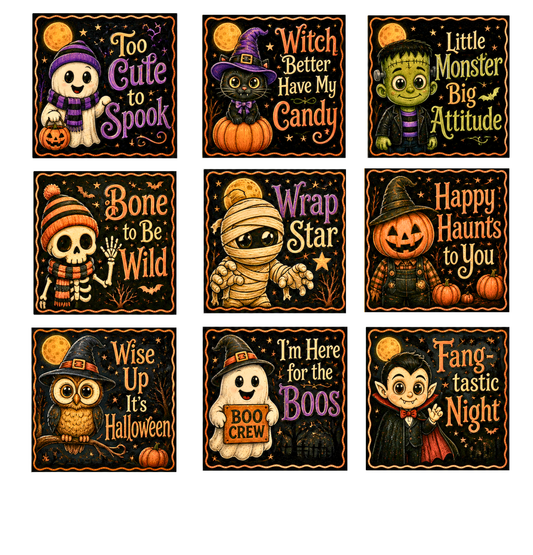 Halloween Canvas Prints Bundle 50% off Special ($64 value)